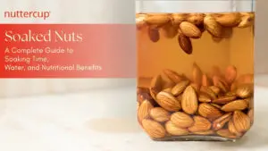 soaked nuts for breakfast - nuttercup